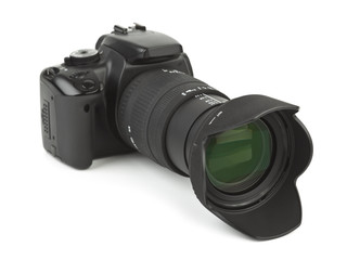 Fototapeta premium Photo camera and blind