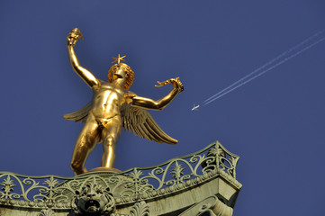 Le génie de la Liberté à la Bastille