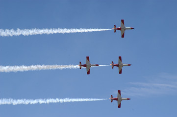 Exhibición aérea 543
