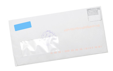 white envelope