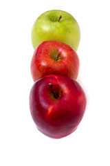 Colorful apples