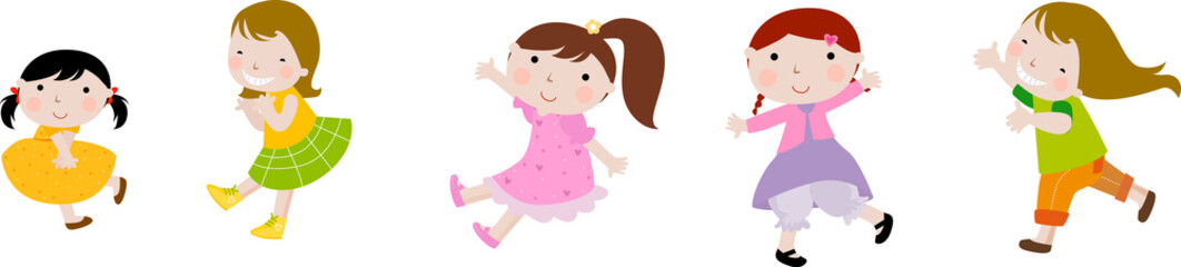 little girl set