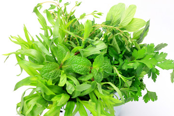 various herb