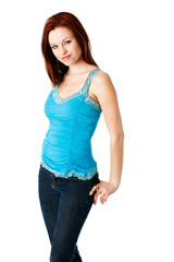 Fototapeta premium Casual fashion pose