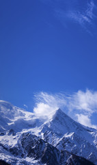 Fototapeta na wymiar Mont Blanc.