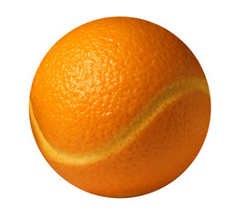 orange ball