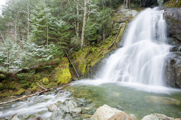 waterfall, Vermont, USA