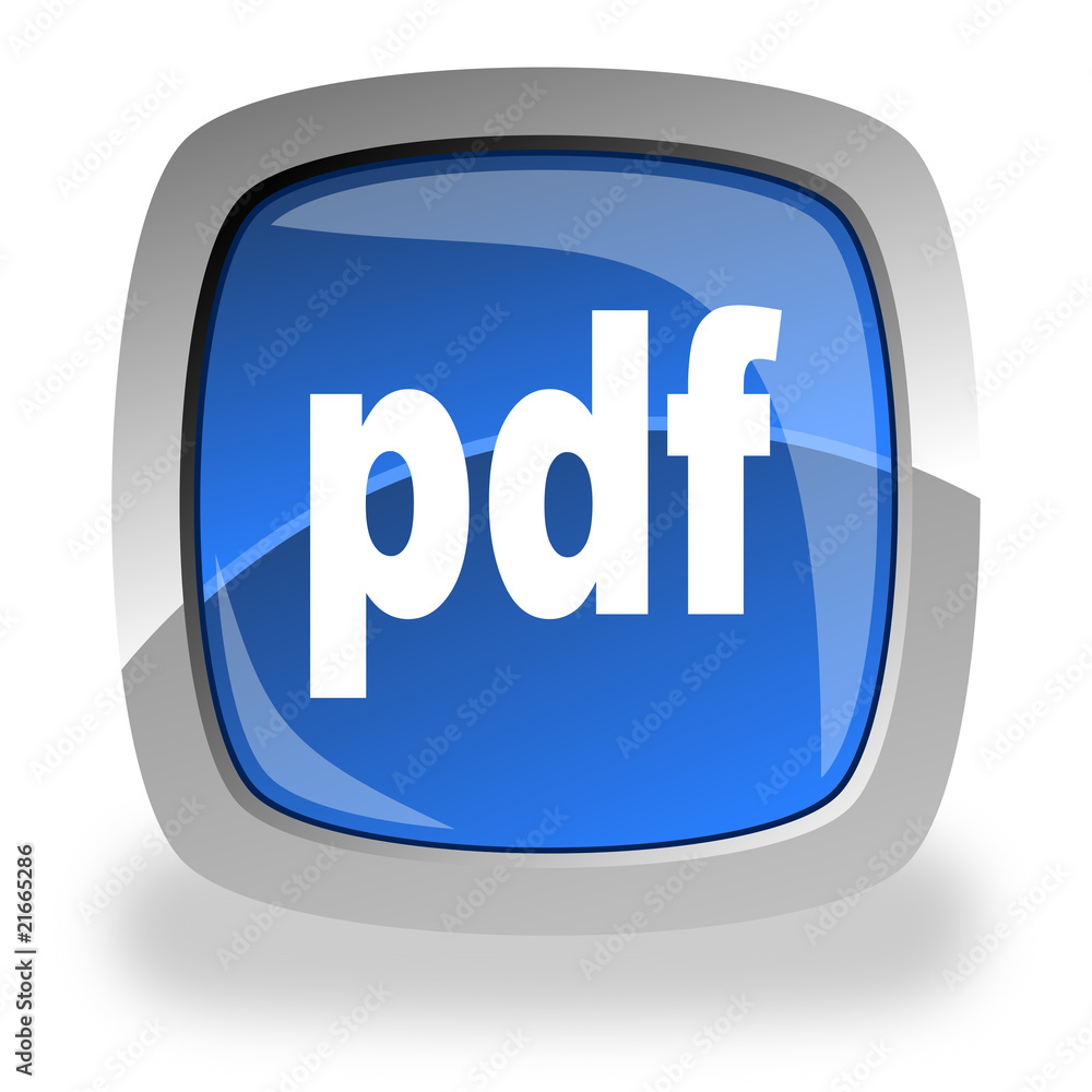 Poster pdf file internet icon