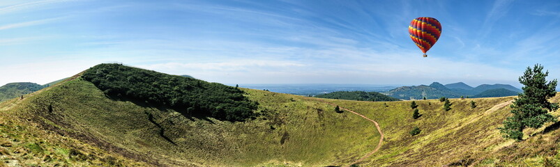 Fototapeta premium Montgolfière