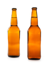 Brown bottle of beer