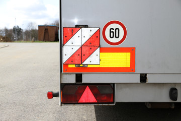 LkW Warntafel
