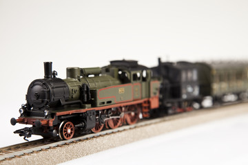 Fototapeta na wymiar Locomotive Model