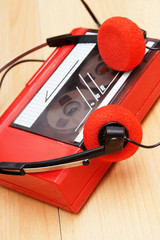 stereo cassette player