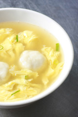 Fish ball soup