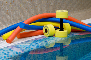 water aerobics equipment
