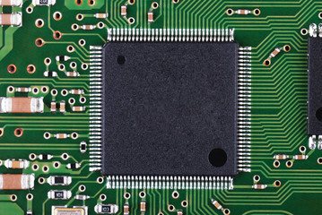 Microchip and pcb macro