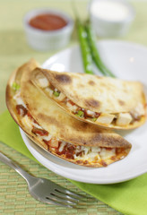 chicken quesadilla