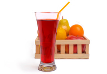 Juice and fruit