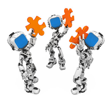 Blue Screen Robot, Jigsaw Piece Group