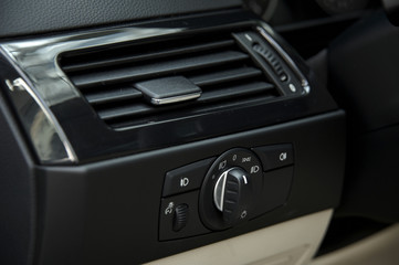 detail of a car interior