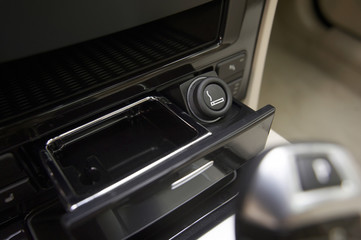 detail of a car interior