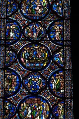  France, vitraux de la cathédrale de Chartres © PackShot