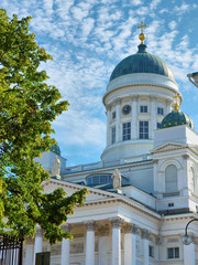 Fototapeta na wymiar The Lutheran Cathedral in Helsinki