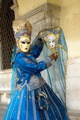 Blue mask 13