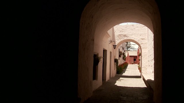 Gasse, Kloster Santa Catalina, Arequipa, Peru