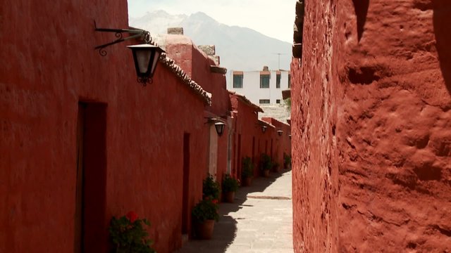 Gasse, Kloster Santa Catalina, Arequipa, Peru