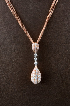 Pendente con brillanti