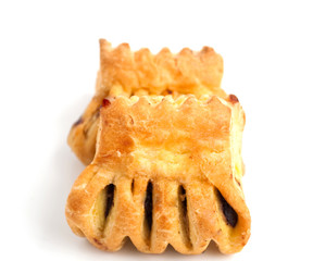 Cake with a chocolate stuffing