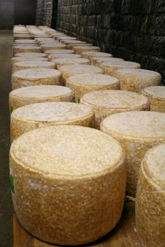 Cave d'affinage de fromage Cantal