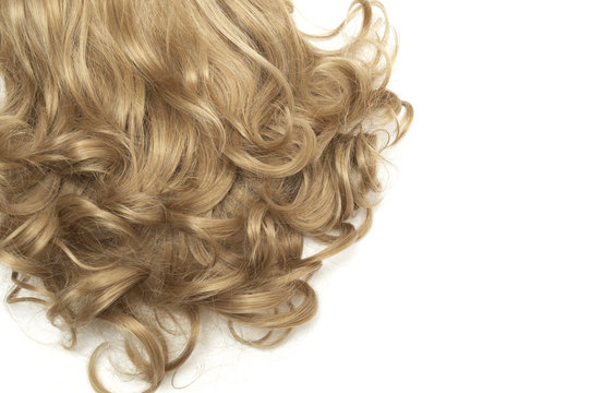 Texture - Hair. Blond Hair, Macro, Shallow DOF