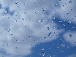gouttes de pluie