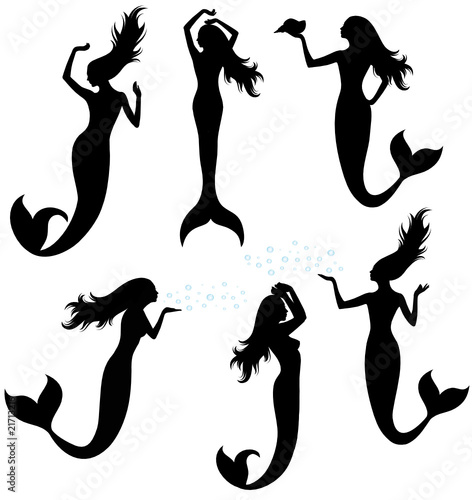 Free Free Mermaid Silhouette Svg Free 557 SVG PNG EPS DXF File