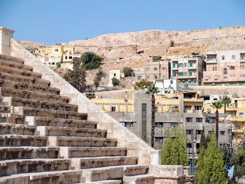 Roman amphitheater in Amman