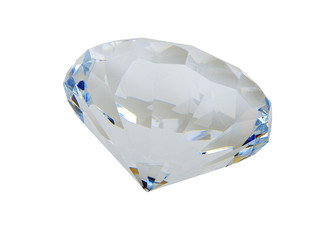 diamond with blue grey shades