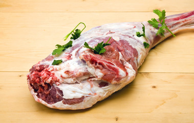Fototapeta premium cosciotto d'agnello