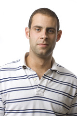 Young man in Polo Shirt