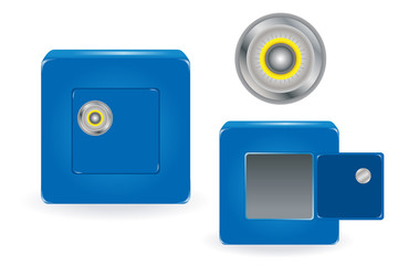 Safe with Combination Lock