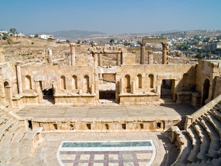 Amphitheater in Jerash, Jordan