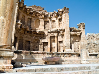 Fototapeta na wymiar Roman city Jerash, Jordan