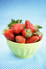 Strawberries in a bowl