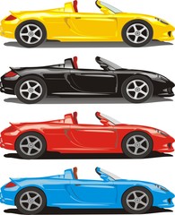 convertible sports car