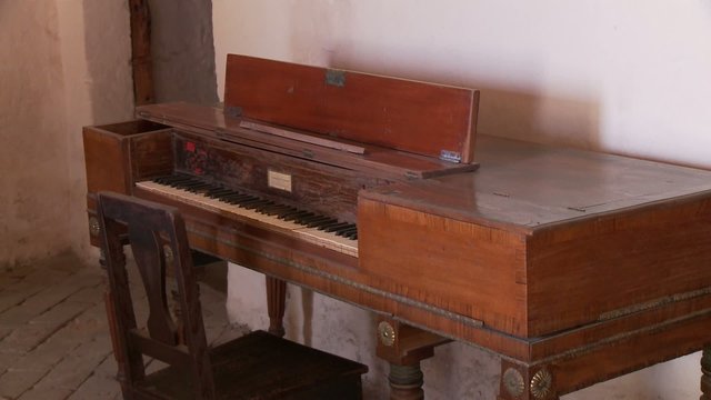 Altes Klavier,  Kloster Santa Catalina