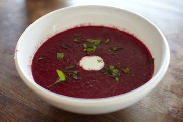 beet root soup borscht