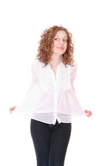 Beautiful young woman