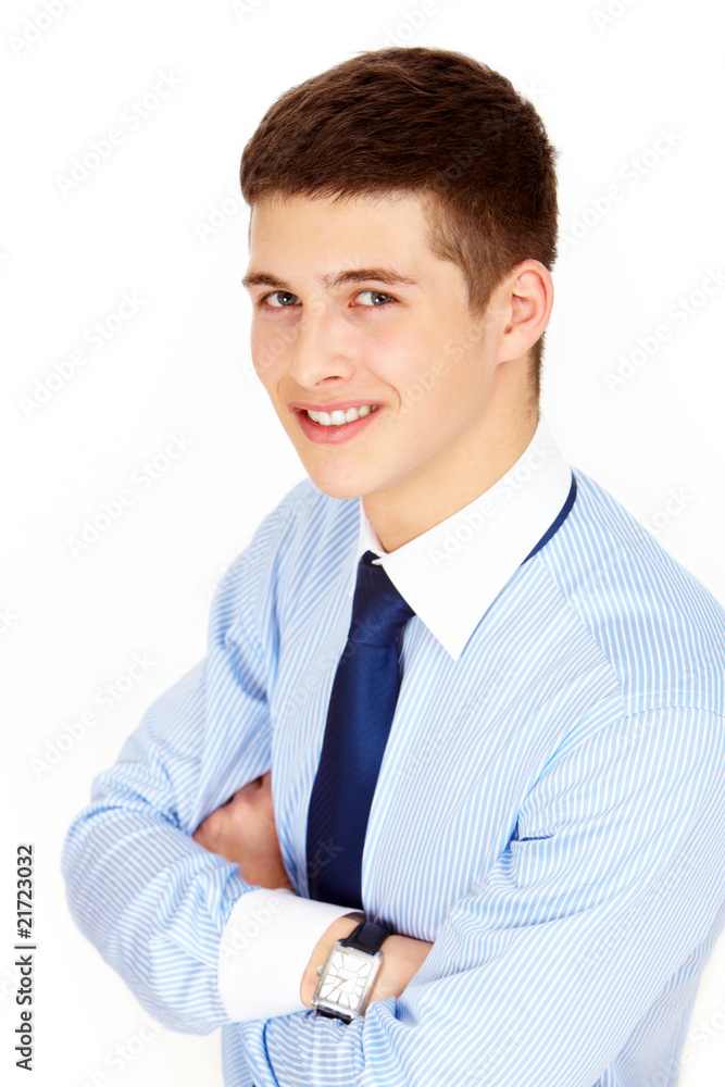 Poster Confident businessman