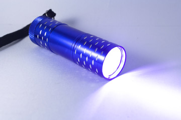 Blue flashlight